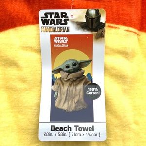 Star Wars The Mandalorian The Child Beach Towel